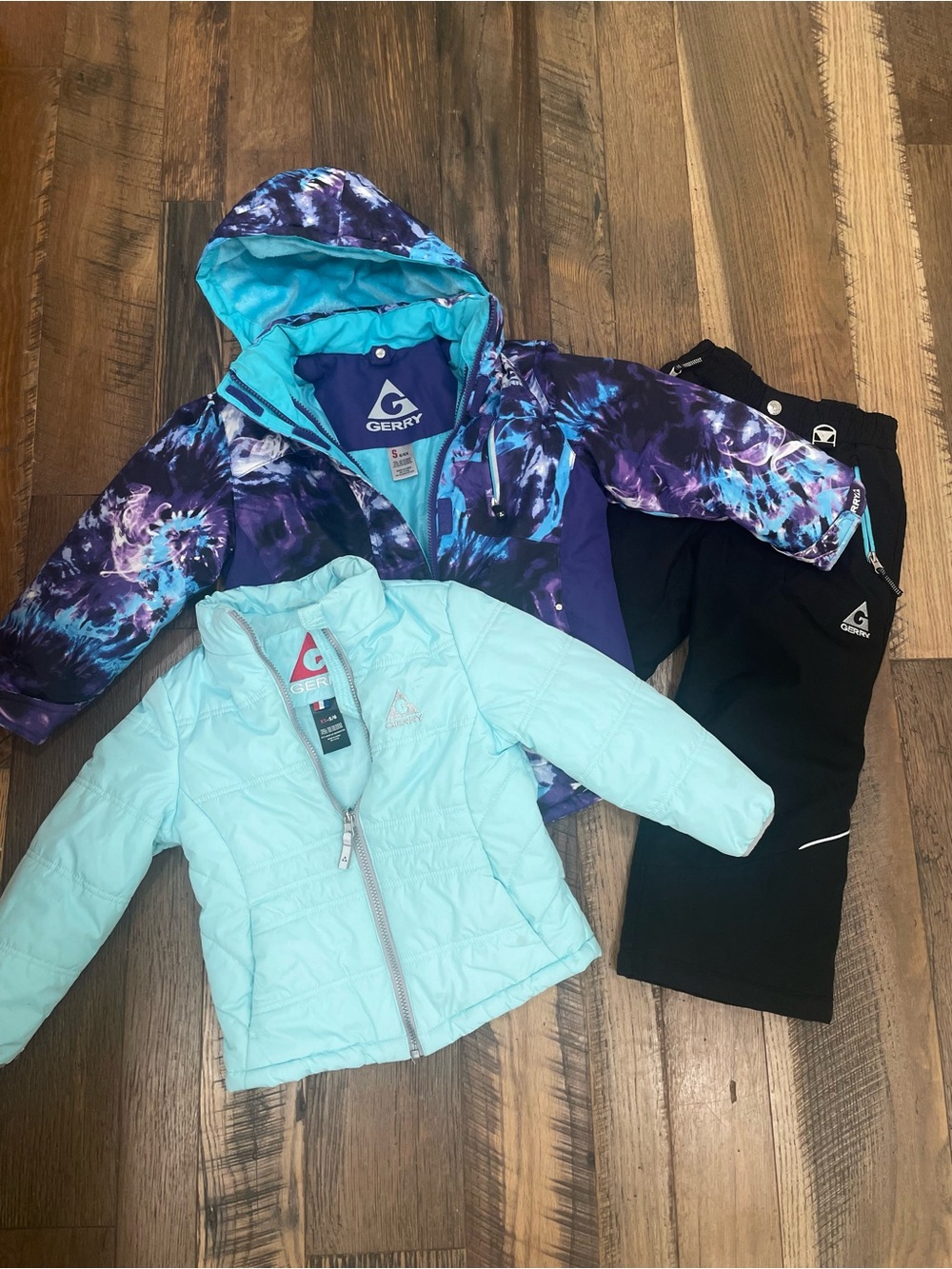 Gerry 3pc SET winter coat jacket snow pants girl 6
